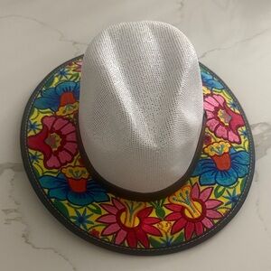 Colorful Embroidered Women's Hat